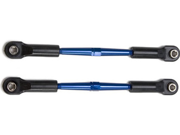 Traxxas Turnbuckles, aluminum (blue-anodized), toe links, 61mm (2) / TRA2336A