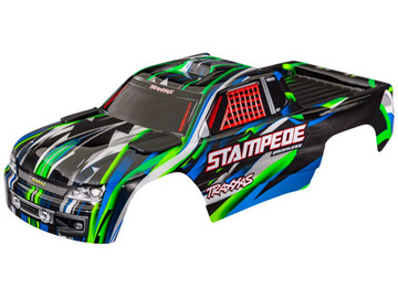 Traxxas karosérie Stampede zelená (bezsponková) / TRA3620-GRN