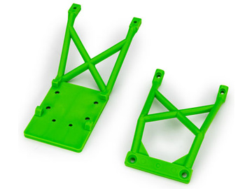 Traxxas Skid plates, front & rear (green) / TRA3623-GRN