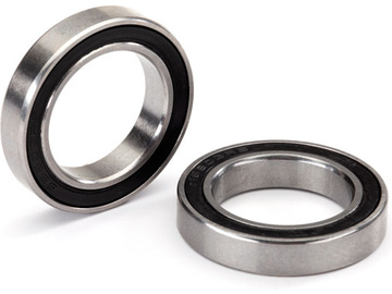 Traxxas Ball bearing, black rubber sealed, stainless (17x26x5) (2) / TRA5107X