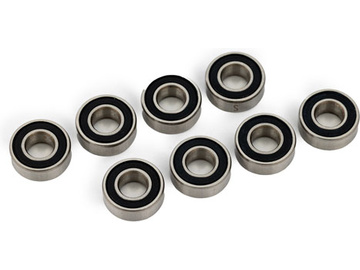 Traxxas Ball bearing, black rubber sealed, stainless (5x11x4mm) (8) / TRA5116R