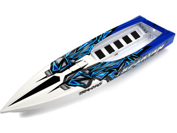 Traxxas Hull, Spartan, blue graphics (fully assembled) / TRA5718