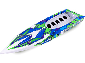 Traxxas Hull, Spartan, green graphics (fully assembled) / TRA5737G