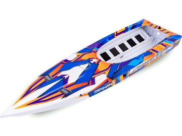 Traxxas Hull, Spartan, orange graphics (fully assembled) / TRA5737T