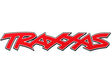 Traxxas Vinyl sticker, red (32x7cm) / TRA61673