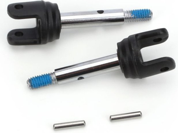 Traxxas Stub axles, rear (2)/ pins (2) / TRA6853X