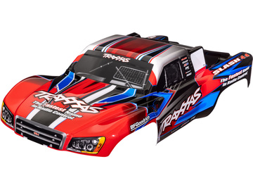 Traxxas Body, Slash 4X4, red & blue (painted, decals applied) / TRA6928R