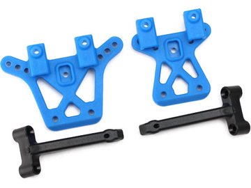 Traxxas Shock tower, front (1), rear (1)/ shock tower brace (2) / TRA7637