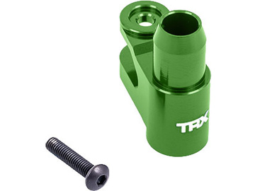 Traxxas Servo horn, steering, 6061-T6 aluminum (green-anodized) / TRA7747-GRN