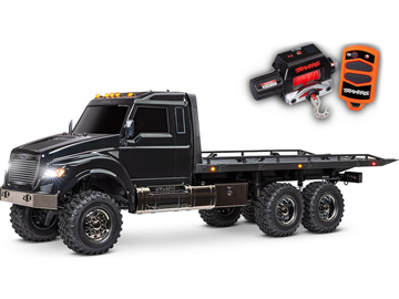 Traxxas TRX-6 Ultimate RC Hauler 6x6 1:10 RTR with winch black / TRA88086-84-BLK