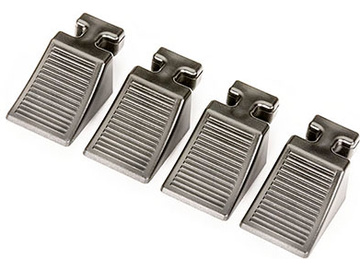 Traxxas Wheel chocks, flatbed (1 pair, front or rear) / TRA8844R