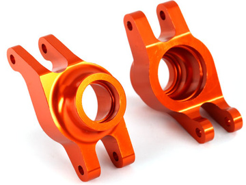 Traxxas Carriers, stub axle (orange-anodized 6061-T6 aluminum) (rear) (2) / TRA8952A