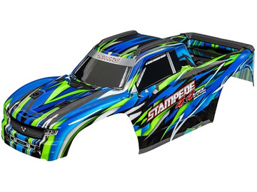 Traxxas Body, Stampede 4X4 VXL, green (clipless) / TRA9014-GRN