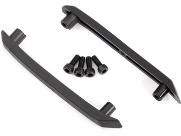 Traxxas Skid plate, roof (body) (black) (left & right) (4) / TRA9017