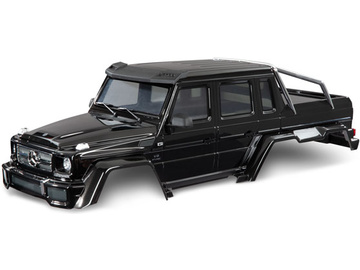 Traxxas Body, Mercedes-Benz G 63 (black) (clipless) / TRA9129-BLK