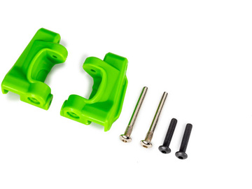 Traxxas Caster blocks (c-hubs), extreme heavy duty, green (for use with #9182) / TRA9135-GRN