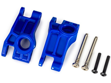 Traxxas Carriers, stub axle, rear, extreme heavy duty, blue (for use with #9180, 9181, 9182) / TRA9150-BLUE