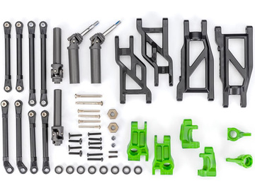 Traxxas Suspension Upgrade Kit, extreme heavy duty, green (fits Rustler 2WD or Stampede 2WD) / TRA9180-GRN