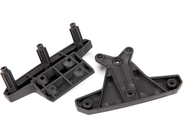 Traxxas Bumper, chassis, front (upper & lower) / TRA9420