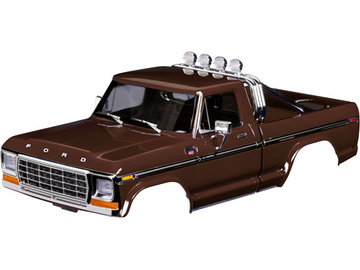 Traxxas Body, Ford F-150 Truck (1979), complete, brown / TRA9812-BRWN