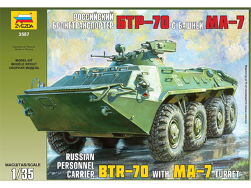 Zvezda BTR-70 s věží MA-7 (1:35) / ZV-3587