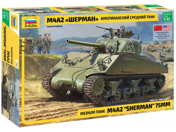 Zvezda M4 A2 Sherman (1:35) / ZV-3702