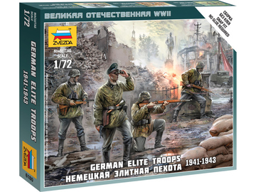 Zvezda figurky German Elite Troops 1939-43 (1:72) / ZV-6180