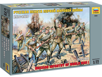 Zvezda figurky Ruská pěchota (1:72) / ZV-8082