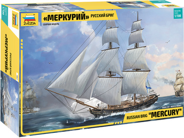 Zvezda Russian brig Merkurii 19. st. (1:100) / ZV-9067