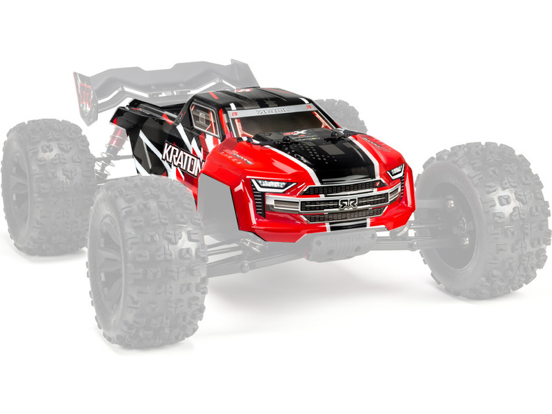 Arrma karosérie červená: Kratón 6S BLX ARA406156