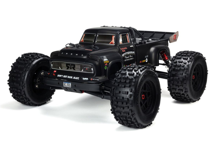 Arrma karoséria čierna: Notorious 6S BLX ARAC3341