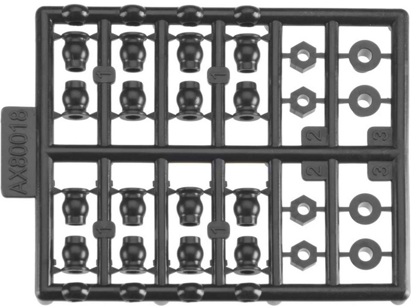 Axial koncovky tiahel, plastové diely AXIC3818