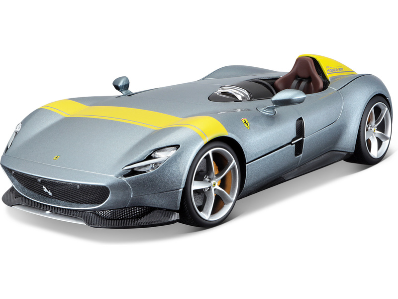 Bburago Ferrari Monza SP1 1:18 strieborná metalíza BB18-16013B