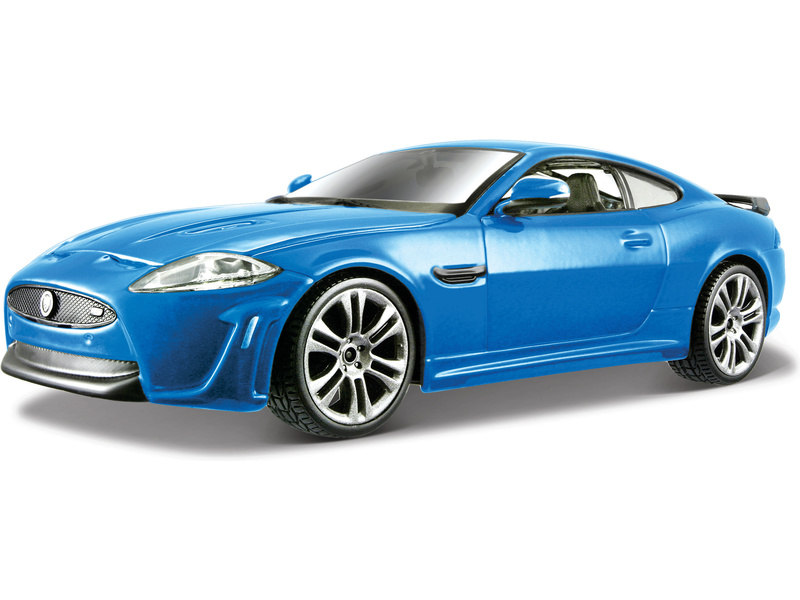 Bburago Plus Jaguar XKR-S 1:24 modrá BB18-21063B