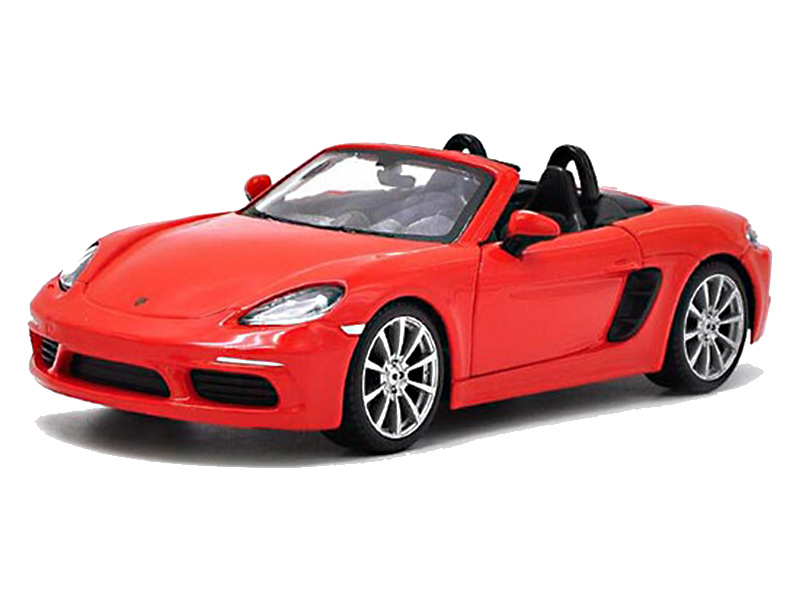 Bburago Porsche 718 Boxster 1:24 oranžová BB18-21087OR