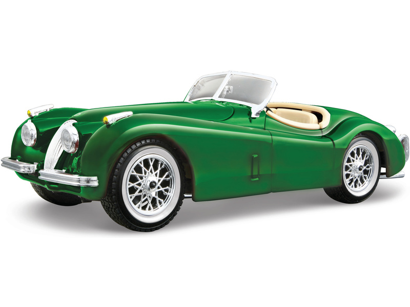 Bburago Jaguar XK 120 Roadster 1951 1:24 zelená BB18-22018G