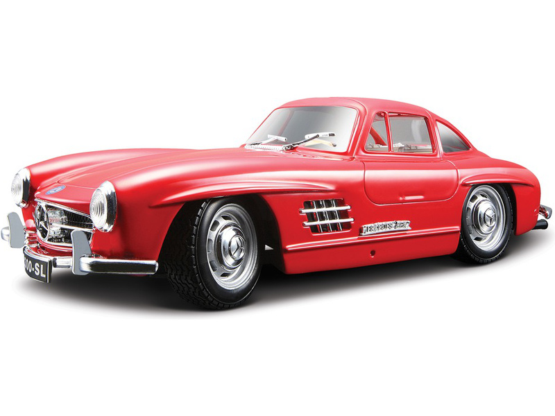 Bburago Mercedes-Benz 300 SL 1954 1:24 červená BB18-22023R