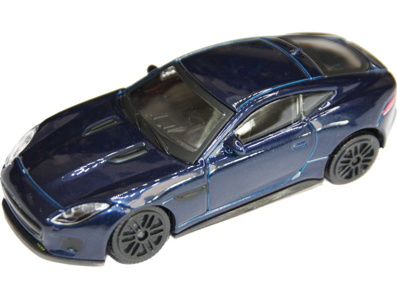 Bburago Jaguar F-Type R Dynamic 1:43 modrá metalíza BB18-30383