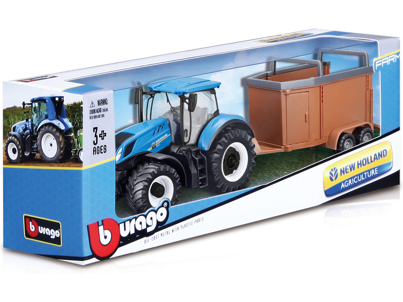 Bburago New Holland T7.315 (sada 12ks) BB18-31650