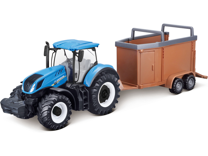 Bburago New Holland T7.315 s prívesom BB18-31656