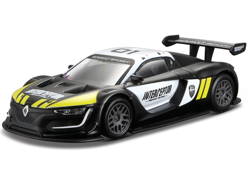 Bburago Renault Sport RS 01 1:43 čierna BB18-38021B