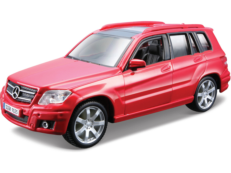 Bburago Mercedes-Benz GLK-Class 1:32 červená BB18-43016