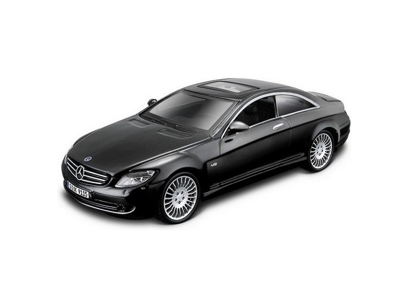 Bburago Mercedes Benz CL 550 1:32 čierna metalíza BB18-43032