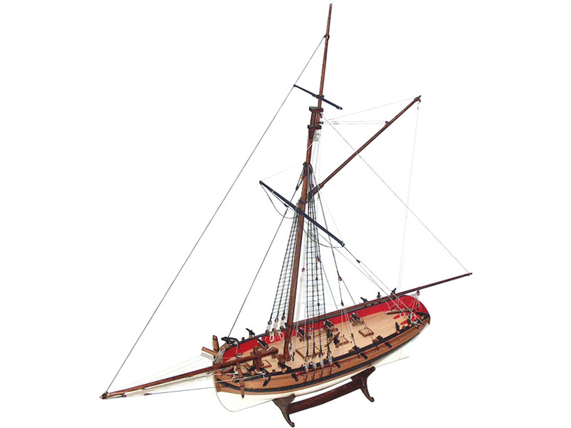 CALDERCRAFT HM Sherbourne kuter 18. storočia 1:64 kit KR-29010