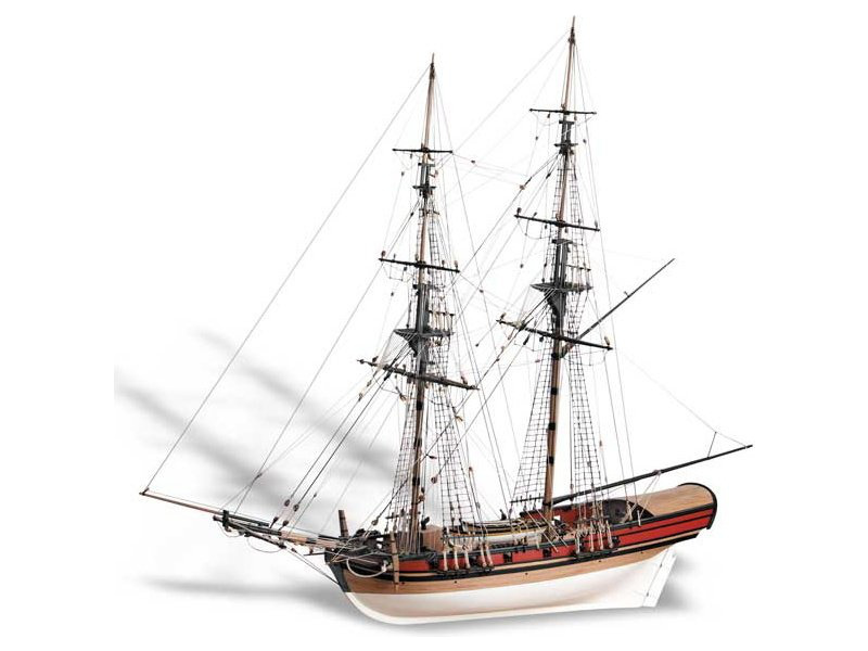 CALDERCRAFT HMB Badger briga 1778 1:64 kit KR-29017