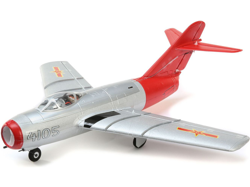 E-flite MiG-15 0.4m SAFE Select BNF Basic