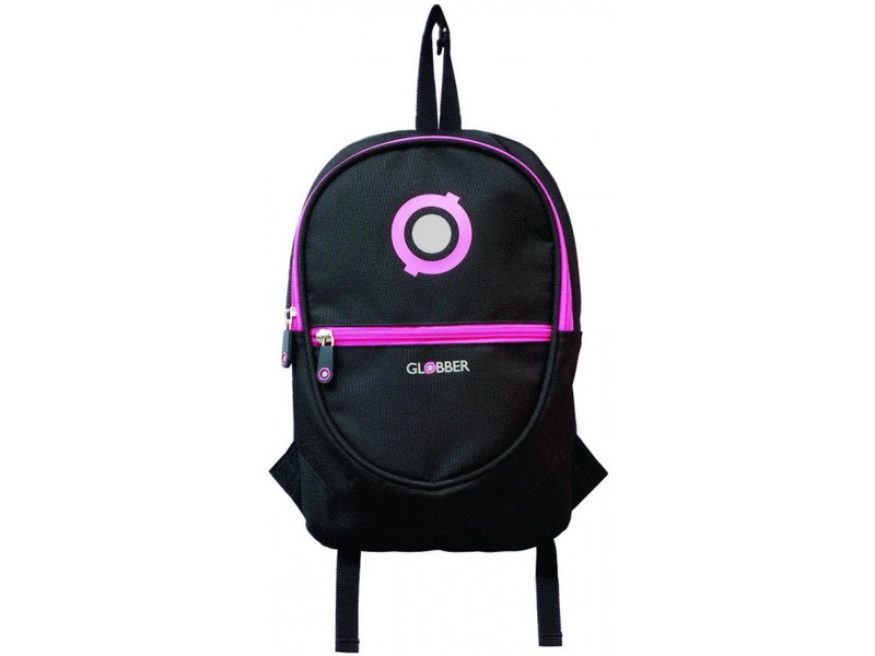 Globber - Junior batoh Black / Neon Pink GL-524-132