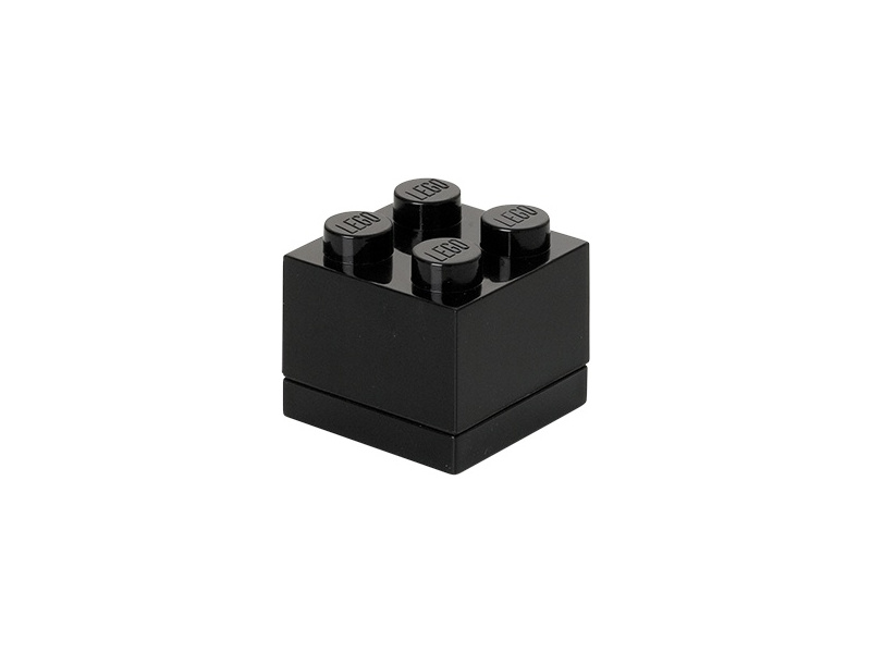 LEGO mini box 46x46x43mm - čierny LEGO40111733