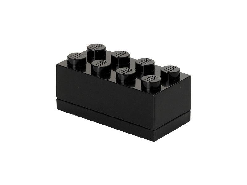 LEGO mini box 46x92x43mm - čierny LEGO40121733