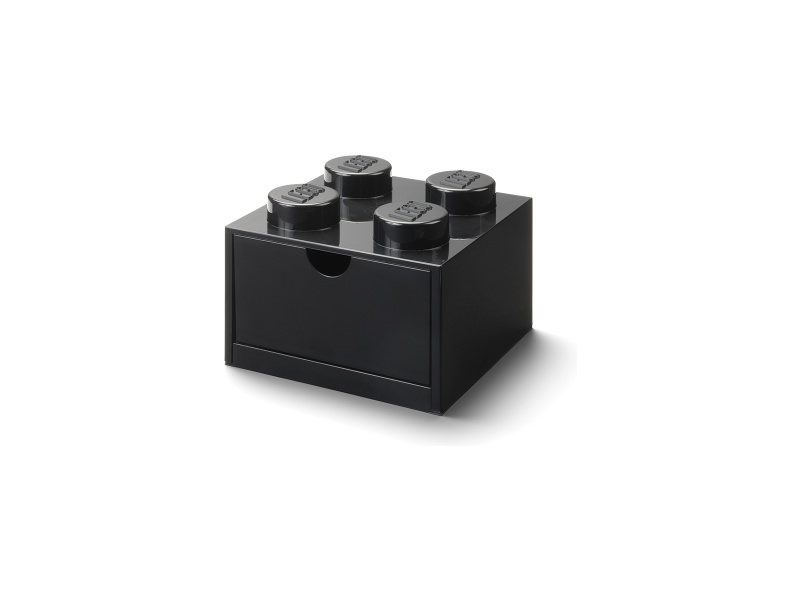 LEGO stolové box 4 so zásuvkou čierny LEGO40201733